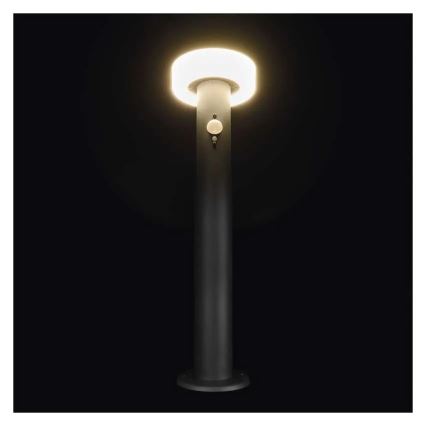 LED saules lampa ar sensoru LED/2W/3,7V 1200 mAh IP44 50 cm