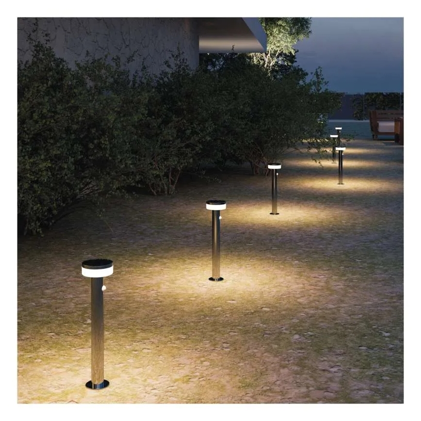 LED saules lampa ar sensoru LED/2W/3,7V 1200 mAh IP44 80 cm