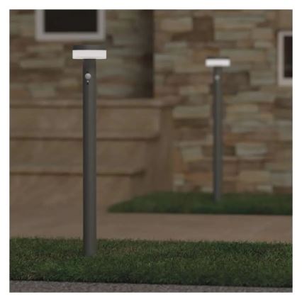LED saules lampa ar sensoru LED/2W/3,7V 1200 mAh IP44 80 cm