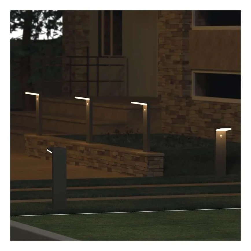 LED saules lampa ar sensoru LED/4,4W/3,7V 2200 mAh IP44
