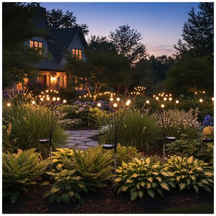 LED Saules lampa ar sensoru SPRINKLE LED/1xAAA 3000K IP44 200 mAh