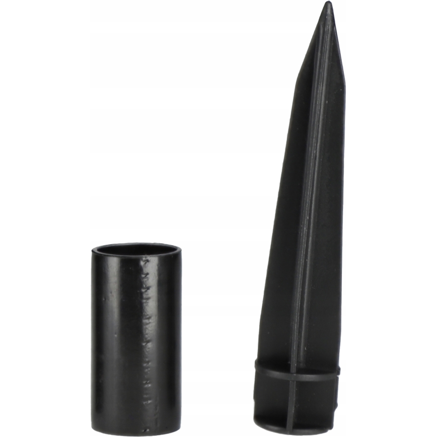 LED saules lampa LED/1,2V 6500K 200 mAh Ø 15 cm IP44 balta/melna