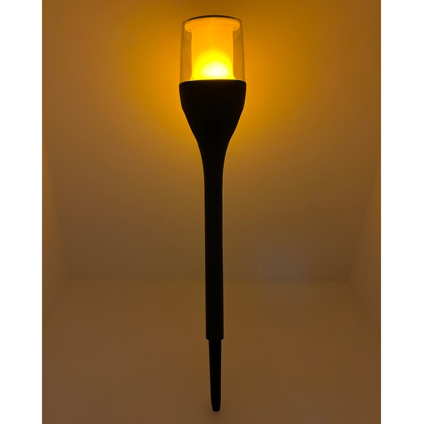 LED saules lampa LED/1,2V 800 mAh IP44 melna