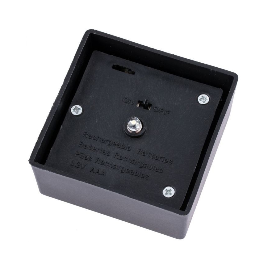 LED saules lampa MARTIN LED/1,2 V 150 mAh IP44 melna