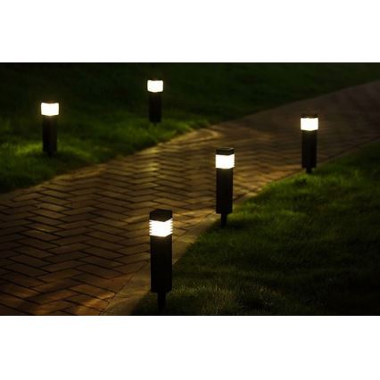 LED saules lampa MARTIN LED/1,2 V 150 mAh IP44 melna
