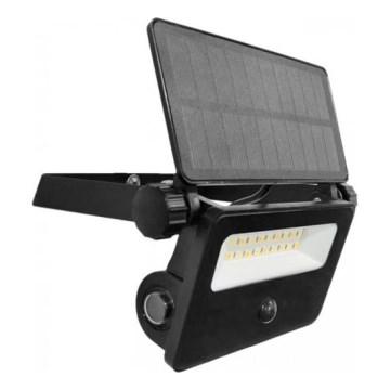 LED Saules prožektors ar sensoru NCS G2 LED/10W/3,7V 3000/4000/6500K IP54 1800 mAh