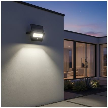 LED saules prožektors ar sensoru NCS G2 LED/20W/3,7V 3000/4000/6500K IP54 2600 mAh