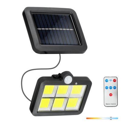 LED saules reflektors ar sensoru LED/1,5W/3,7V 6000K IP44 1200 mAh