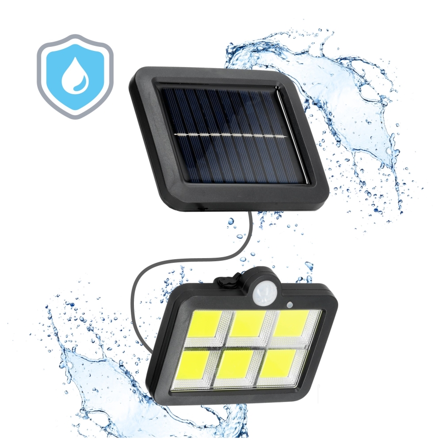 LED saules reflektors ar sensoru LED/1,5W/3,7V 6000K IP44 1200 mAh