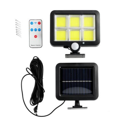LED saules reflektors ar sensoru LED/1,5W/3,7V 6000K IP44 1200 mAh