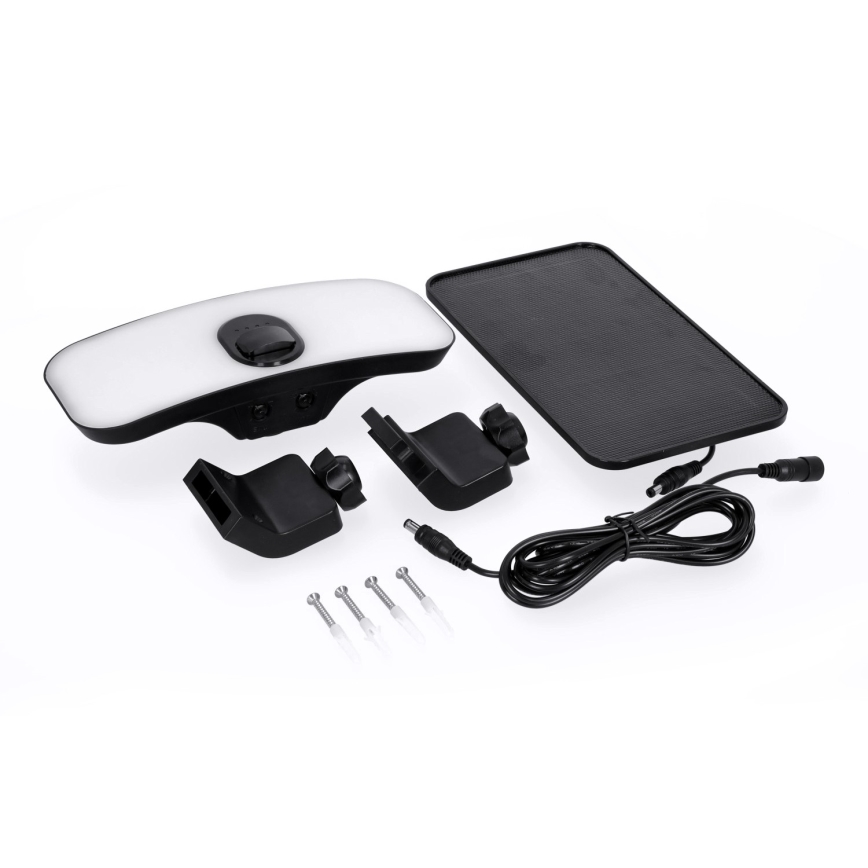 LED saules reflektors ar sensoru LED/13W/3,7V IP65 4000K 4000 mAh