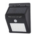 LED saules sienas gaismeklis ar sensoru LED/0,55W/3,7V 1200 mAh IP65