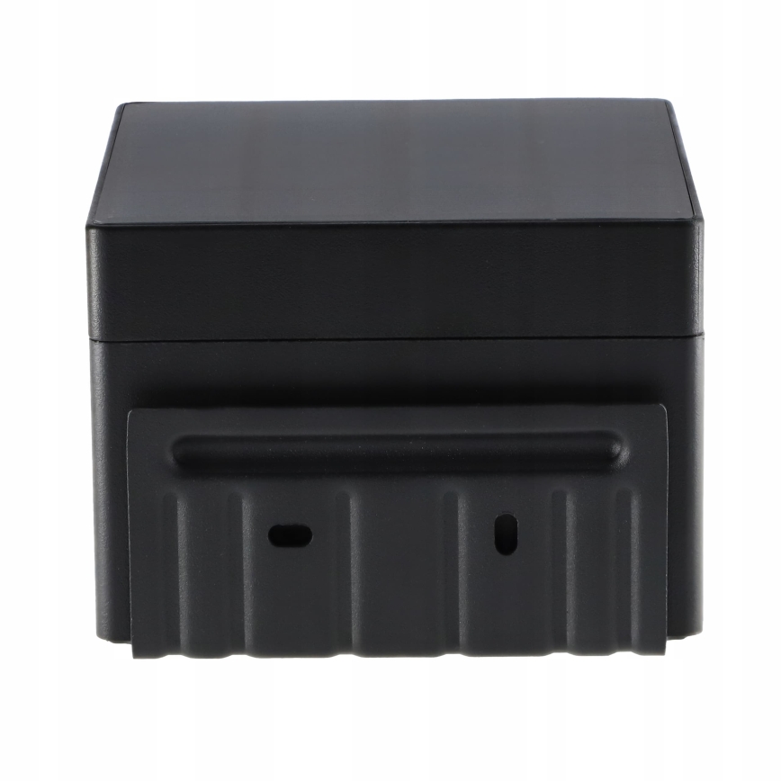 LED Saules sienas gaismeklis ar sensoru LED/5W/3,7V 2000 mAh IP44 melns