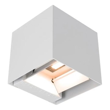 LED saules sienas gaismeklis ar sensoru LED/9W/3,7V 3000/4000/5000K IP65 2600 mAh balts
