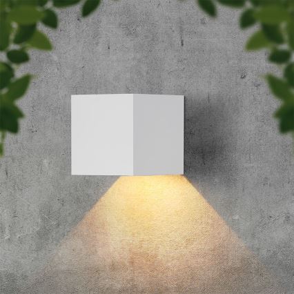 LED saules sienas gaismeklis ar sensoru LED/9W/5V 3000/4000/5000K IP65 2600 mAh balts