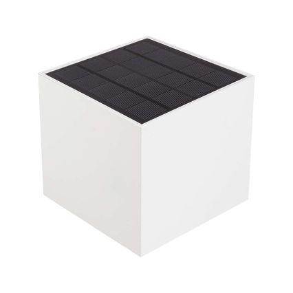 LED saules sienas gaismeklis ar sensoru LED/9W/5V 3000/4000/5000K IP65 2600 mAh balts