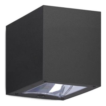 LED saules sienas gaismeklis ar sensoru QUERK LED/1,2V 3000/4000K IP54 800 mAh