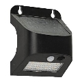 LED saules sienas gaismeklis ar sensoru SOLTO LED/3W/3,7V 4000K IP54 1200 mAh melns