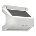 LED saules sienas gaismeklis ar sensoru SOLTO LED/6W/3,7V 4000K IP54 2400 mAh balts