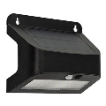 LED saules sienas gaismeklis ar sensoru SOLTO LED/6W/3,7V 4000K IP54 2400 mAh melns