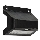 LED saules sienas gaismeklis ar sensoru SOLTO LED/6W/3,7V 4000K IP54 2400 mAh melns