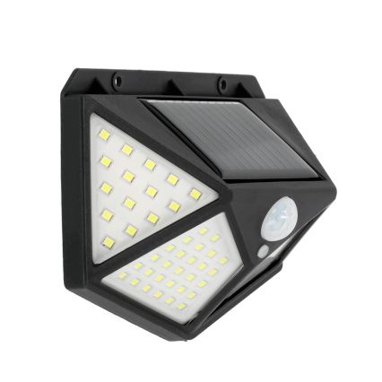 LED saules sienas lampa ar sensoru LED/1W/3,7V 6500K IP44 1200 mAh