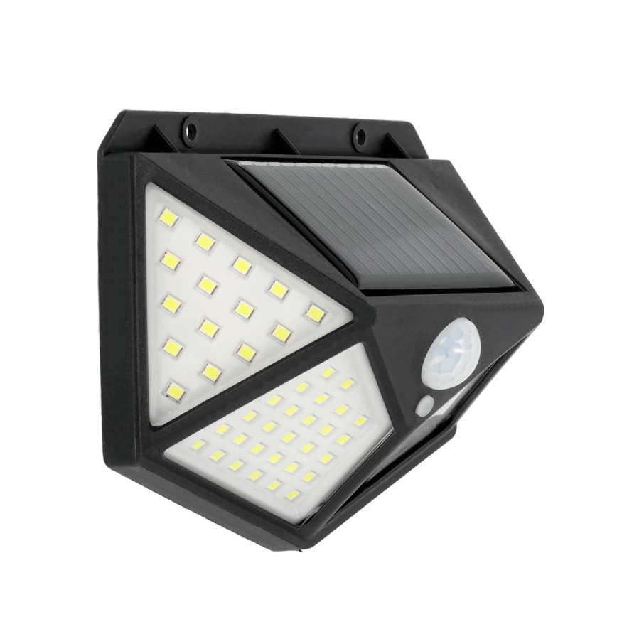 LED saules sienas lampa ar sensoru LED/1W/3,7V 6500K IP44 1200 mAh