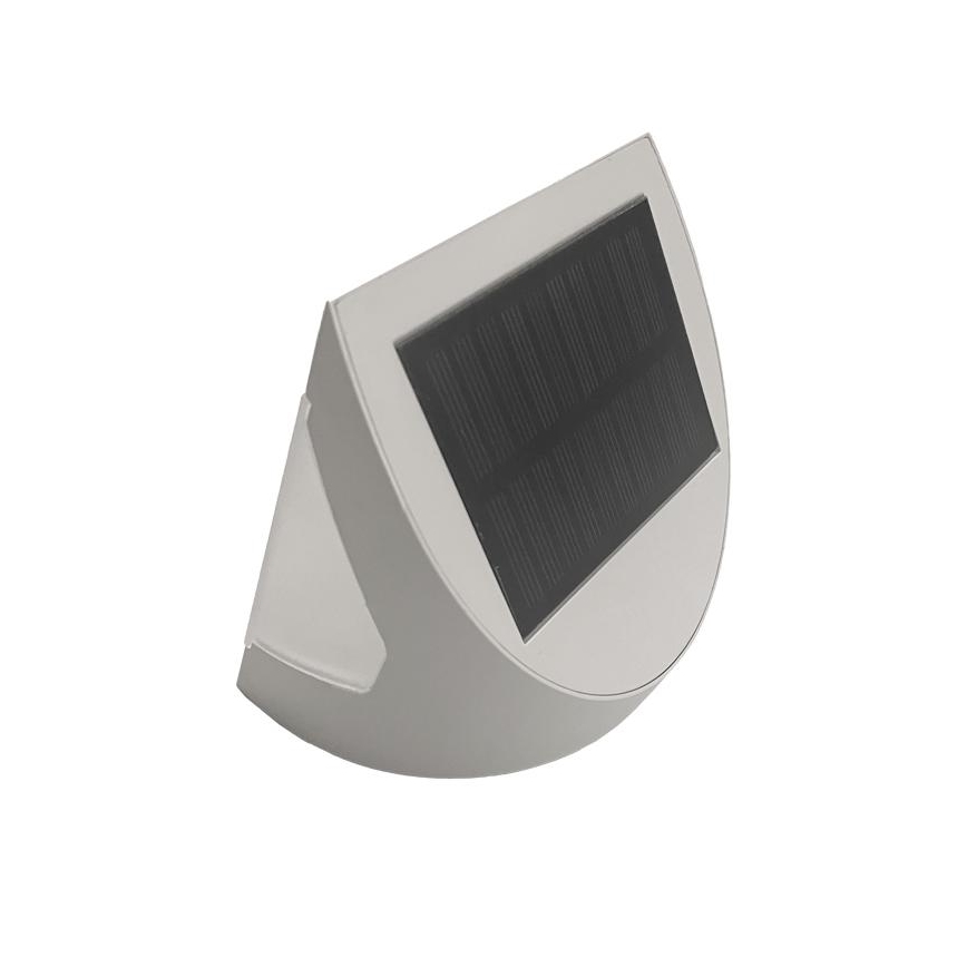 LED saules sienas gaismeklis ar sensoru LED/3W/3,7V 3000/4000K 1200 mAh IP54 balts