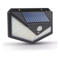 LED saules sienas lampa ar sensoru LED/5W/5,5V IP65 1200 mAh