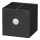 LED saules sienas lukturis ar sensoru LED/1W/3,7V 1200 mAh IP44 melns