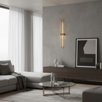 LED sienas gaismeklis AISHA LED/12W/230V 4000K zelta