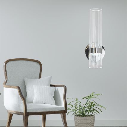 LED sienas gaismeklis AMBIENTE LED/6W/230V 3000/4000/6000K spīdīgs hroms
