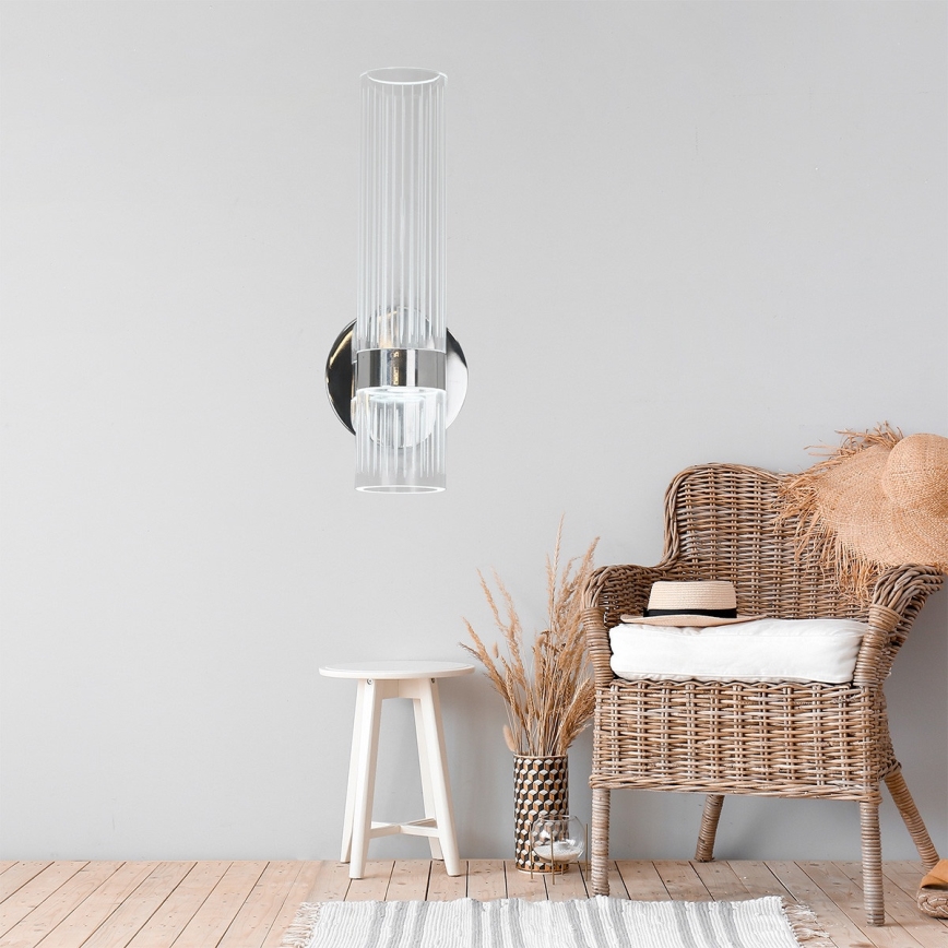 LED sienas gaismeklis AMBIENTE LED/6W/230V 3000/4000/6000K spīdīgs hroms