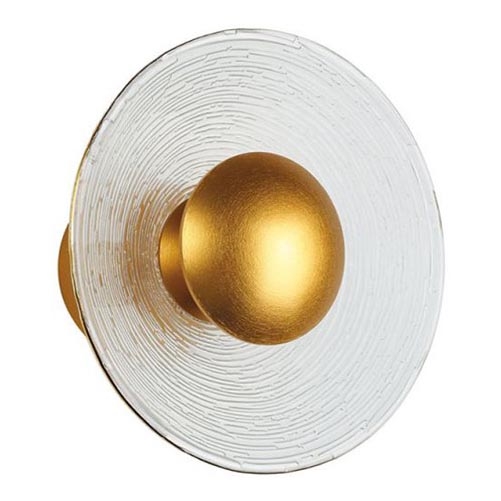 LED sienas gaismeklis GLAMOUR LED/9W/230V zelta