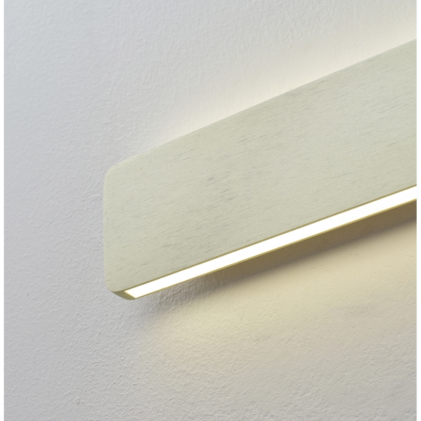 LED sienas gaismeklis KELDA LED/12W/230V 3000K/4000K sudraba
