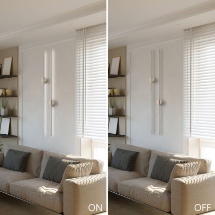 LED sienas gaismeklis LANA LED/12W/230V 4000K bēšs