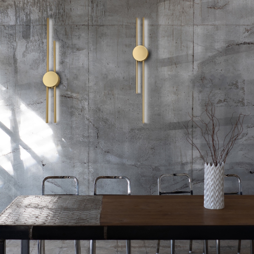 LED sienas gaismeklis LANA LED/15W/230V 4000K matēta zelta