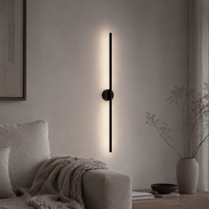 LED sienas gaismeklis LANA LED/7W/230V 4000K melns