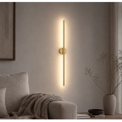 LED sienas gaismeklis LANA LED/7W/230V 4000K zelta
