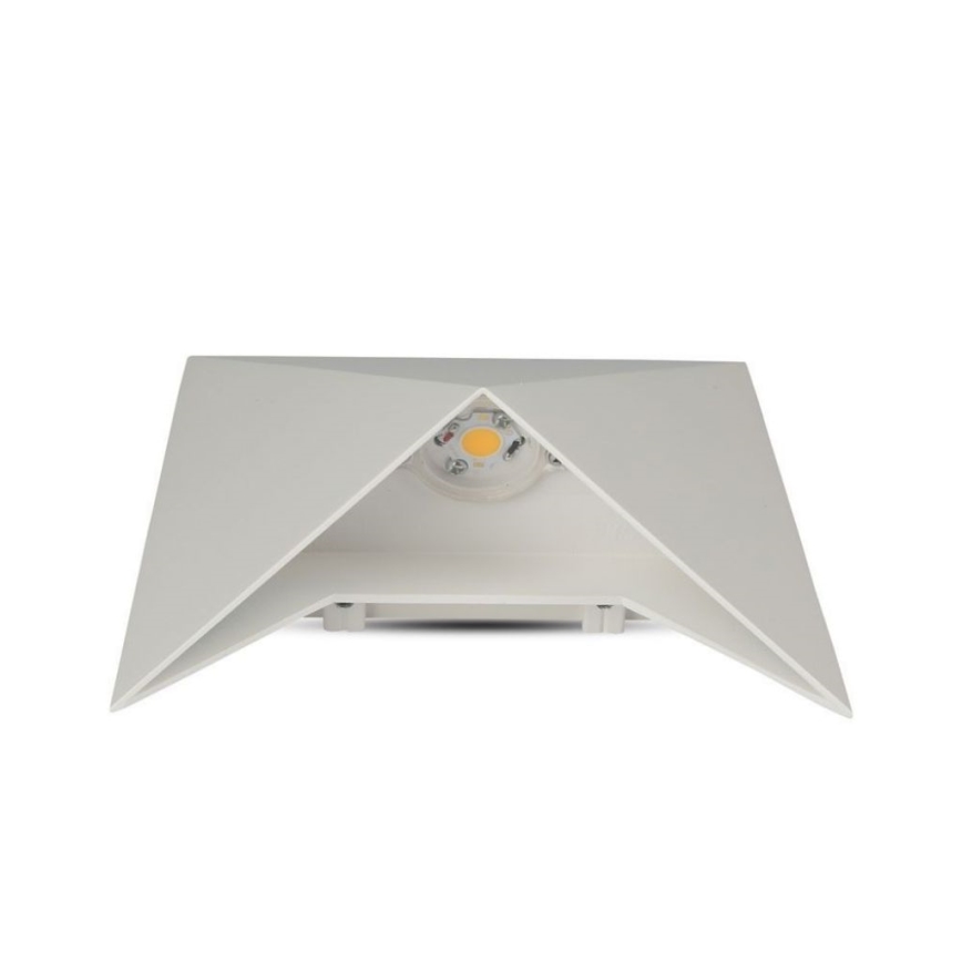 LED sienas gaismeklis LED/5W/230V 4000K IP65 balts
