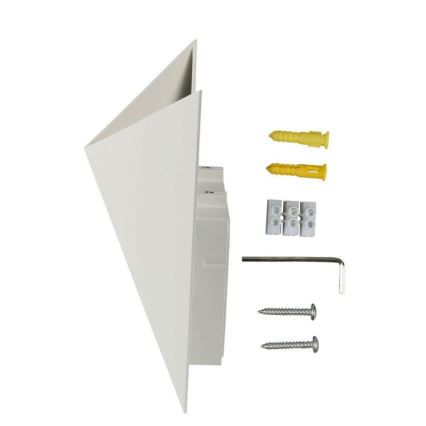 LED sienas gaismeklis LED/5W/230V 4000K IP65 balts