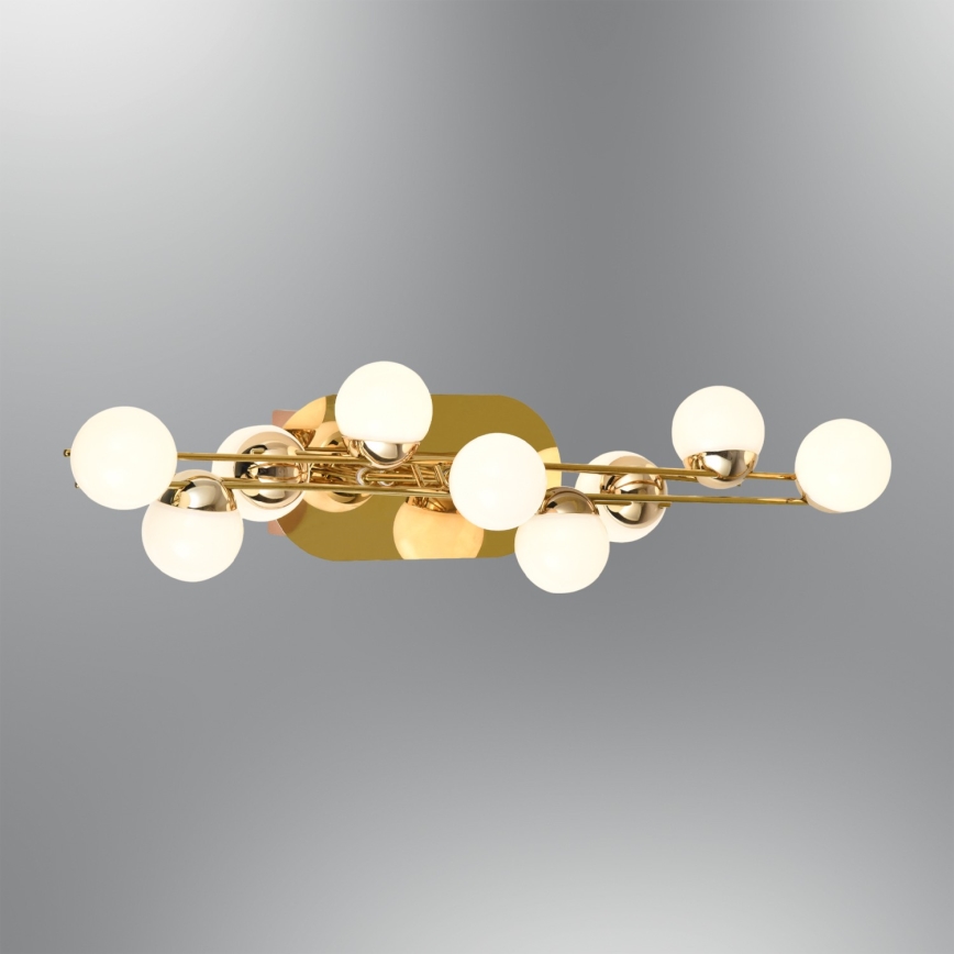 LED sienas gaismeklis MARS LED/12W/230V 3000K zelta