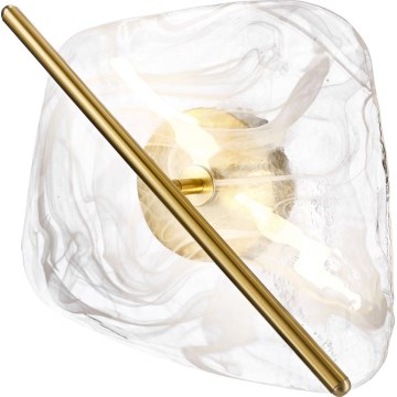 LED sienas gaismeklis RELAX LED/5W/230V zelta/balta