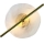 LED sienas gaismeklis RELAX LED/5W/230V zelta/balta