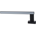 LED sienas gaismeklis vannas istabai SHINE, 11 W, 230 V, 45 cm, IP44, melns