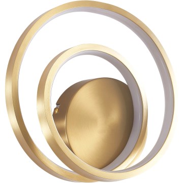 LED sienas gaismeklis ZEFIRA LED/14W/230V 4000K zelta krāsas