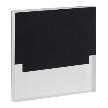 LED Sienas kāpņu telpas gaismeklis SABIK LED/0,8W/12V 3000K