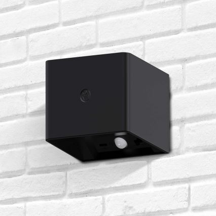 LED Aptumšojama sienas skārienvadāma lampa ar sensoru MIRI LED/2,5W/3,7V 3000/4000/6400K 4000 mAh melna