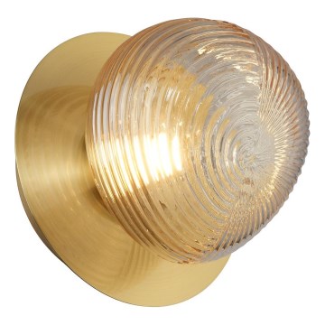 LED Sienas lampa BOLLA LED/3W/230V zelta