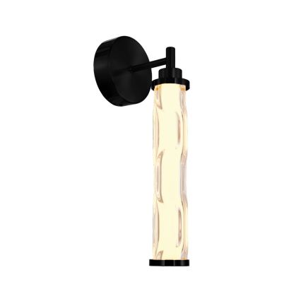 LED sienas lampa CORTE LED/10W/230V melna